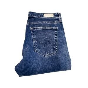 AG The Legging Ankle Super Skinny Ankle Dark Wash Denim Jeans Size 30